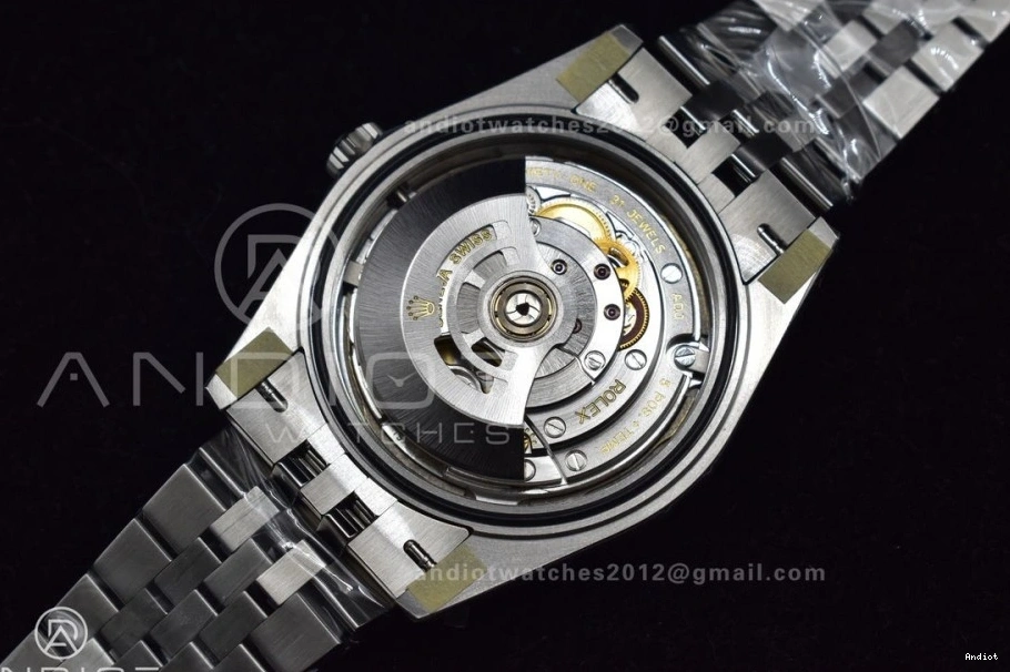 Best 1:1 Dial Bracelet Fluted on DateJust Steel VS3235 Jubilee 41 Edition 904L VSF 126334 Green Textured Bezel 0412